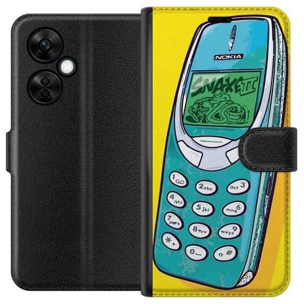 OnePlus Nord CE 3 Lite Plånboksfodral Nokia 3310, Snake 2