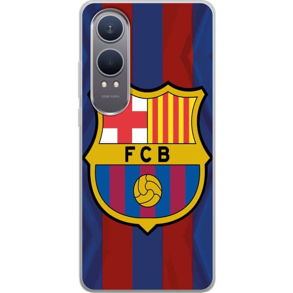 OnePlus Nord CE4 Lite Gjennomsiktig deksel FCB Barcelona