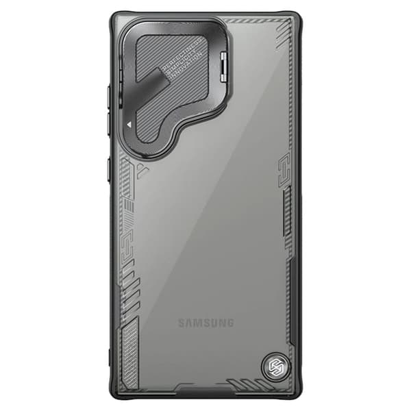 Nillkin Iceblade Prop kotelo Samsung Galaxy S24 Ultralle - musta