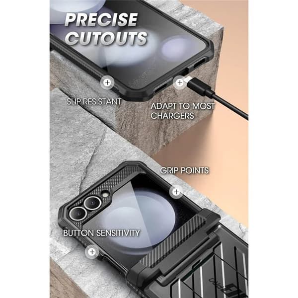 SUPCASE UB Pro Samsung Galaxy Z Flip 6 - Svart
