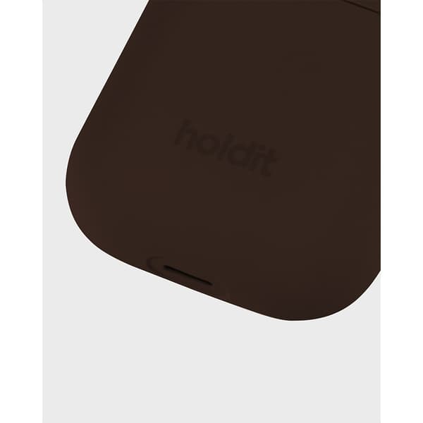 holdit AirPods 1/2 Cover Silikone Chocolate