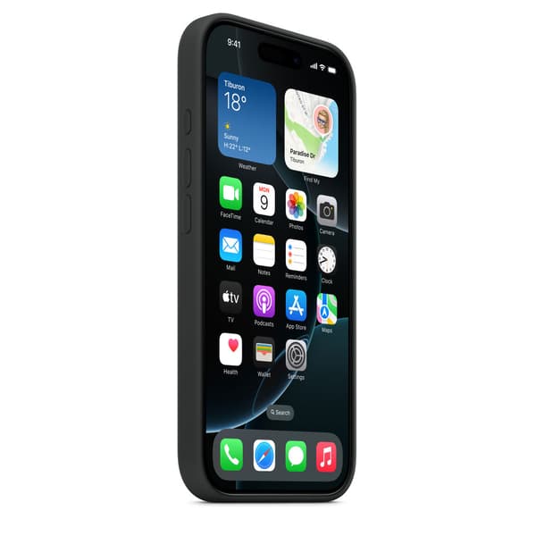 Apple Iphone 16 Pro Silikonecover Med Magsafe