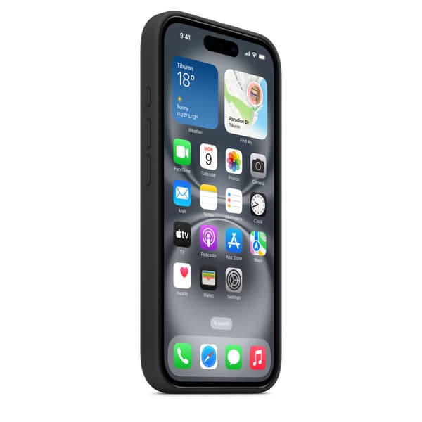 Apple Iphone 16 Silikonecover Med Magsafe