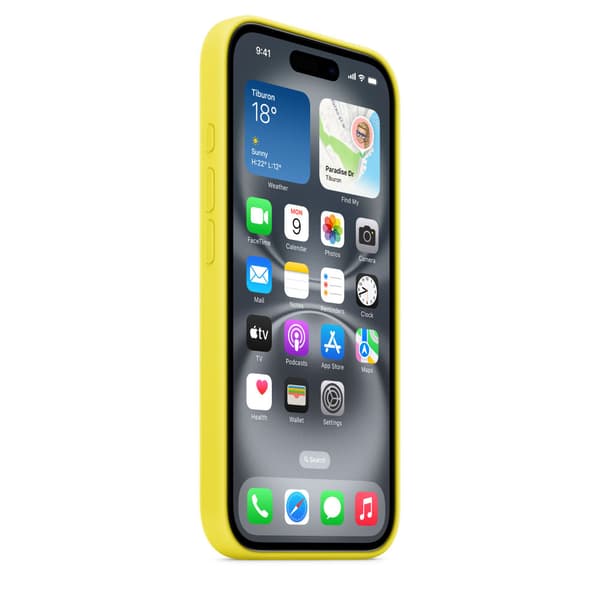 Apple Iphone 16 Silikonecover Med Magsafe