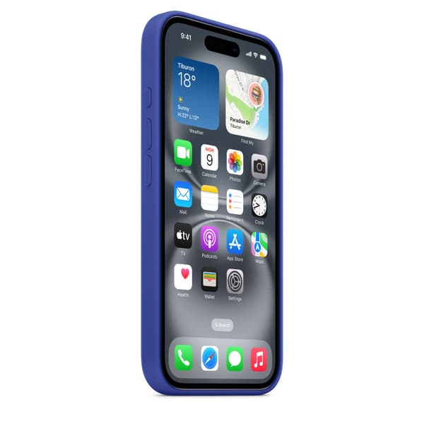Apple Iphone 16 Silikonecover Med Magsafe