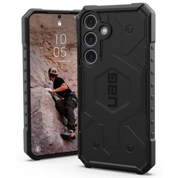 Urban Armour Gear Pathfinder-fodral Samsung Galaxy S24 Plus-fodral [Officiellt certifierad Designad för Samsung, trådlös laddning