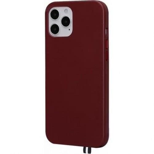 Skal till iPhone 12 Pro Max i Elysée Leather ARTEFAKT Burgundy