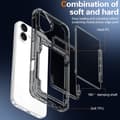 Miniatyrbild 5 av 6: iPhone 16 Skal Kickstand Med Korthållare Tonad Svart