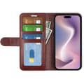 Miniatyrbild 2 av 6: iPhone 16 Pro Fodral Crazy Horse Brun