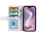 Miniatyrbild 2 av 6: iPhone 16 Pro Fodral Crazy Horse Vit