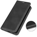 Miniatyrbild 9 av 9: iPhone 16 Pro Fodral Flip Läder Svart