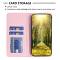 Miniatyrbild 3 av 6: iPhone 16 Pro Fodral Diamond Flip Läder Rosa