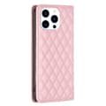 Miniatyrbild 6 av 6: iPhone 16 Pro Fodral Diamond Flip Läder Rosa