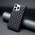 Miniatyrbild 6 av 6: iPhone 16 Pro Fodral Diamond Läder Svart