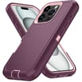 Miniatyrbild 2 av 6: iPhone 16 Pro Skal Xtreme Shockproof Hybrid Röd