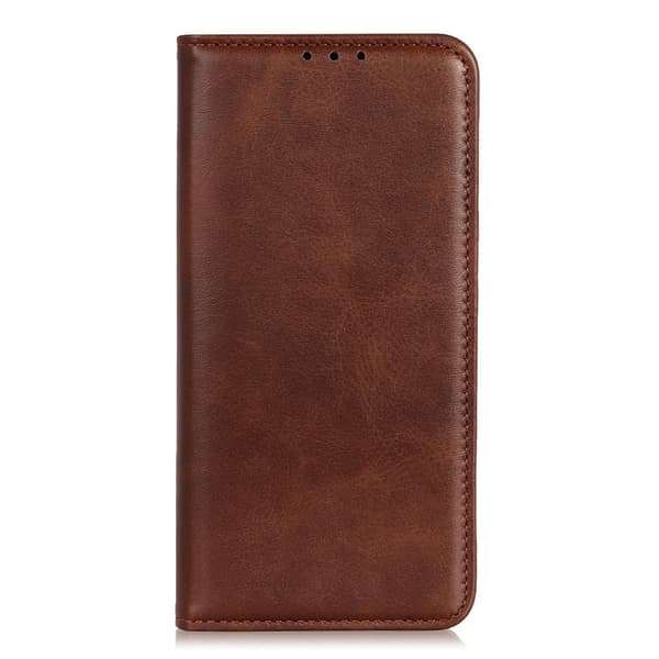 iPhone 16 Pro Fodral Flip Läder Brun