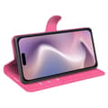 Miniatyrbild 3 av 6: iPhone 16 Plus Fodral Litchi Läder Rosa