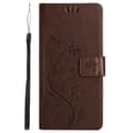 Miniatyrbild 6 av 6: iPhone 16 Plus Fodral Med Blommigt Tryck Brun
