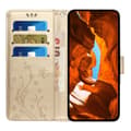 Miniatyrbild 2 av 6: iPhone 16 Plus Fodral Med Blommigt Tryck Guld