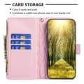 Miniatyrbild 3 av 6: iPhone 16 Plus Fodral Diamond Multifunktionell Rosa