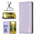 Miniatyrbild 6 av 6: iPhone 16 Plus Fodral Diamond Flip Läder Lila