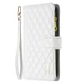 Miniatyrbild 5 av 6: iPhone 16 Pro Max Fodral Diamond Multifunktionell Vit