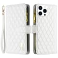 Miniatyrbild 1 av 6: iPhone 16 Pro Max Fodral Diamond Multifunktionell Vit