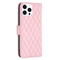 Miniatyrbild 5 av 6: iPhone 16 Pro Max Fodral Diamond Läder Rosa