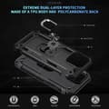 Miniatyrbild 5 av 6: iPhone 16 Pro Max Skal Shockproof Hybrid Ring Svart