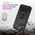 Miniatyrbild 6 av 6: iPhone 16 Pro Max Skal Shockproof Hybrid Ring Svart