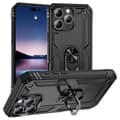 Miniatyrbild 1 av 6: iPhone 16 Pro Max Skal Shockproof Hybrid Ring Svart