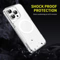 Miniatyrbild 2 av 6: iPhone 16 Pro Max Skal MagSafe TPU/Akryl Transparent