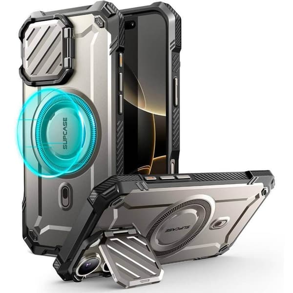 SUPCASE UB Mag XT deksel Apple iPhone 16 Pro - TiGray