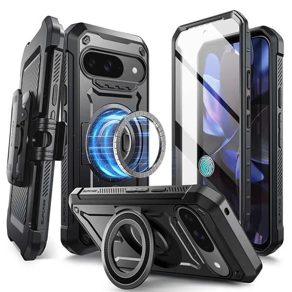 SUPCASE UB Pro Mag fodral Google Pixel 9 - Svart