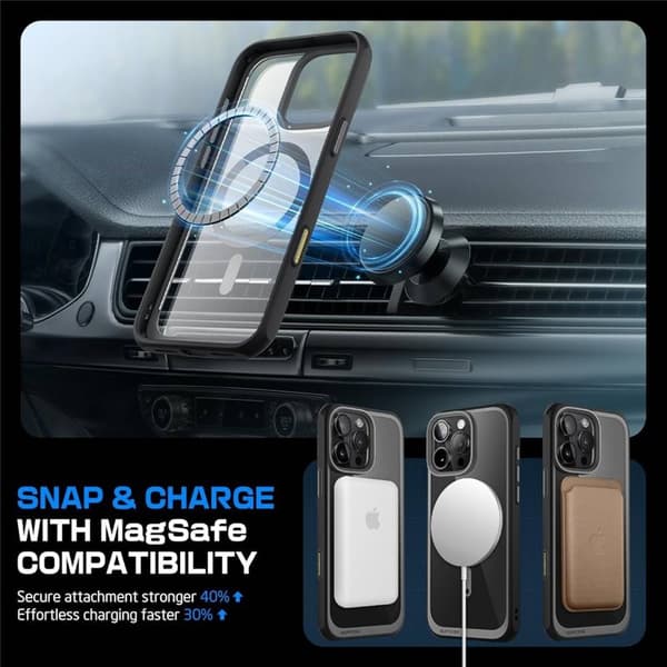 SUPCASE UB Mag Stand skal Apple iPhone 16 Pro Max - Svart
