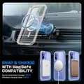 Pikkukuva 5 / 5: SUPCASE UB Mag Stand kotelo Apple iPhone 16 - Clear