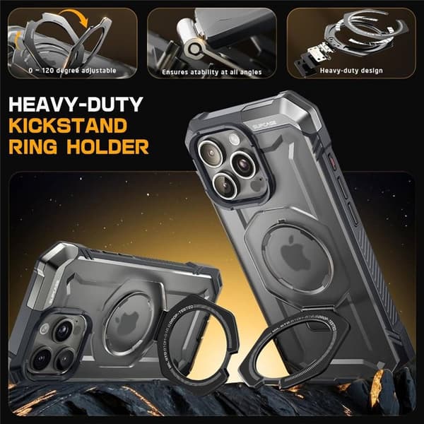 SUPCASE UB Grip deksel Apple iPhone 16 Pro Max - Grey