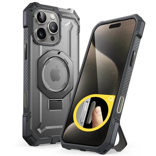 SUPCASE UB Grip deksel Apple iPhone 16 Pro Max - Grey