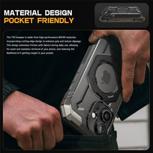 SUPCASE UB Grip cover Apple iPhone 16 Plus - Sort