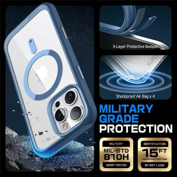 SUPCASE UB Mag cover Apple iPhone 16 Pro Max - Azure