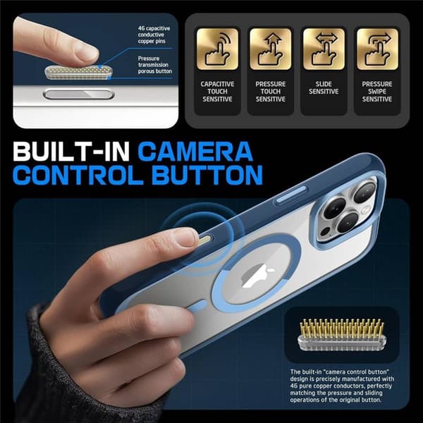 SUPCASE UB Mag cover Apple iPhone 16 Pro Max - Azure