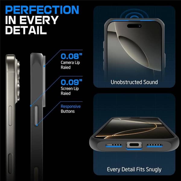 SUPCASE UB Mag deksel Apple iPhone 16 Pro - Grey