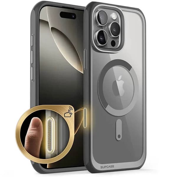 SUPCASE UB Mag deksel Apple iPhone 16 Pro - Grey