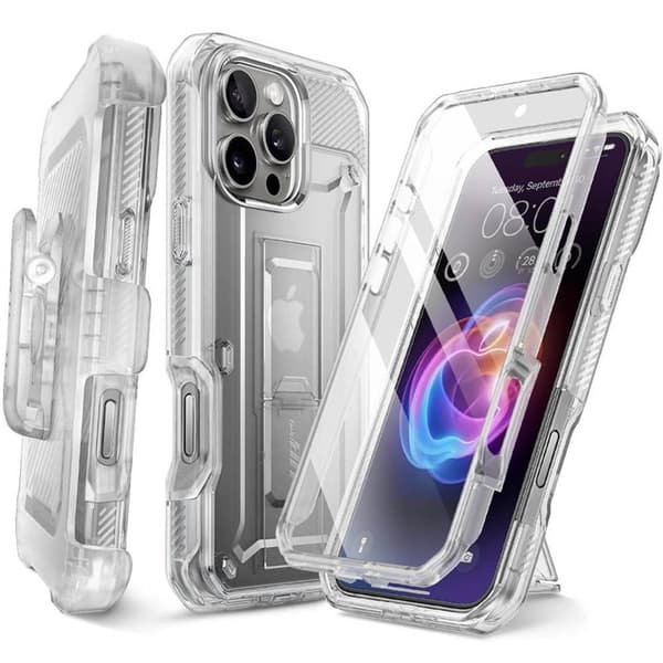 SUPCASE UB Pro deksel Apple iPhone 16 Pro Max - Clear