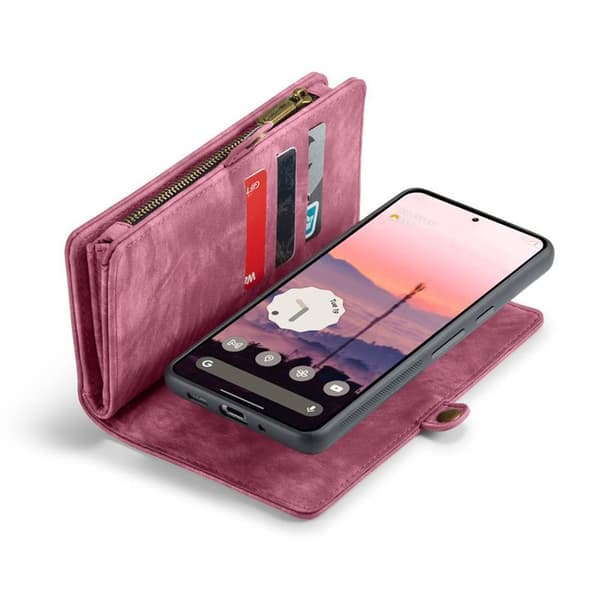 CaseMe mobilcover 008 8-kort Google Pixel 9 Pro XL - Rød