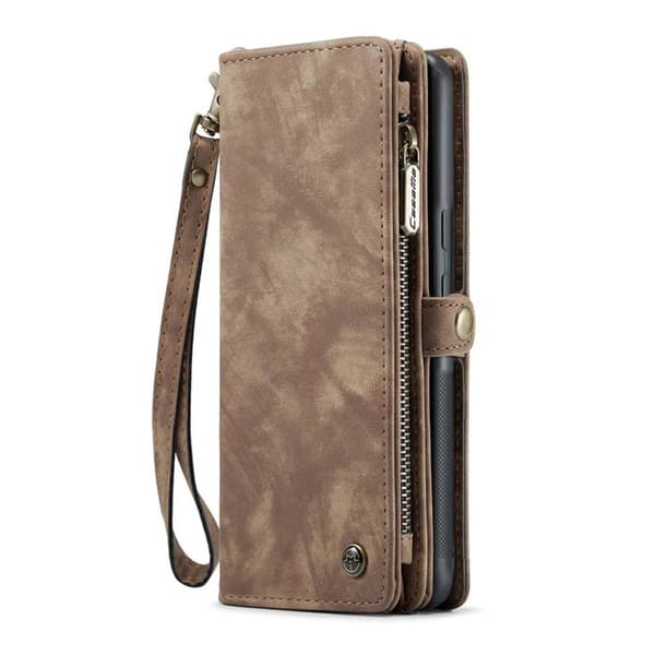 CaseMe mobilfodral 008 8-kort Google Pixel 9 - Brun