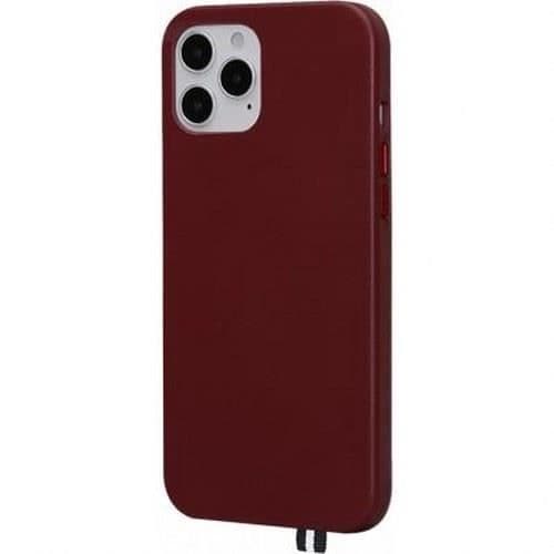 Skal till iPhone 12 / 12 Pro i Elysée Leather ARTEFAKT Burgundy