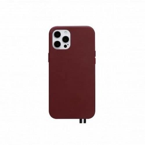 Skal till iPhone 12 / 12 Pro i Elysée Leather ARTEFAKT Burgundy