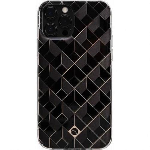 Saint Germain iPhone 12 / 12 Pro skyddsfodral i plast med 3D-mönster ARTEFAKT svart