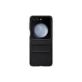 Miniatyrbild 3 av 4: Fodral - Samsung - Galaxy Z Flip 5 - Ekologiskt läder - Svart - Mjukt - Blandat